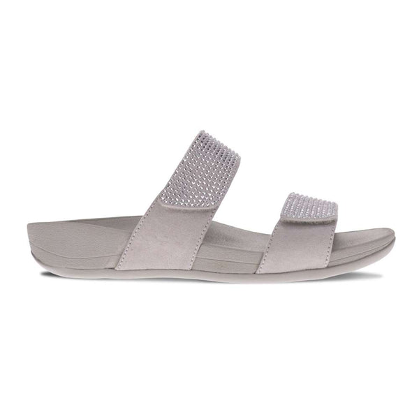 Revere Comfort Shoes Avoca Slide Sandal - Silver