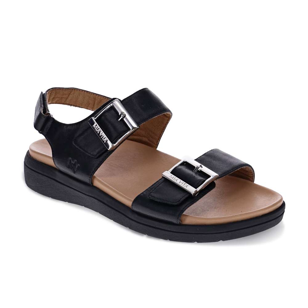 revere comfort shoes Bettina Sandal - Black