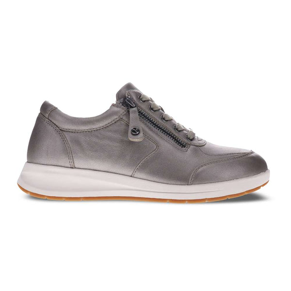 Revere Comfort Shoes Boston Zip Sneaker - Slate