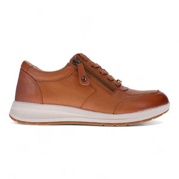 Revere Comfort Shoes Boston Zip Sneaker - Tan