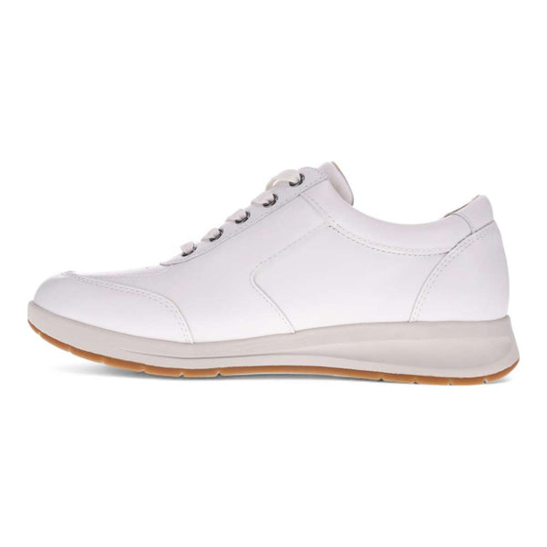 Revere Comfort Shoes Boston Zip Sneaker - White Perf
