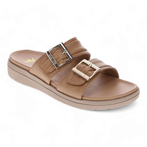 Revere Comfort Shoes Bowie Slide Sandal - Fawn