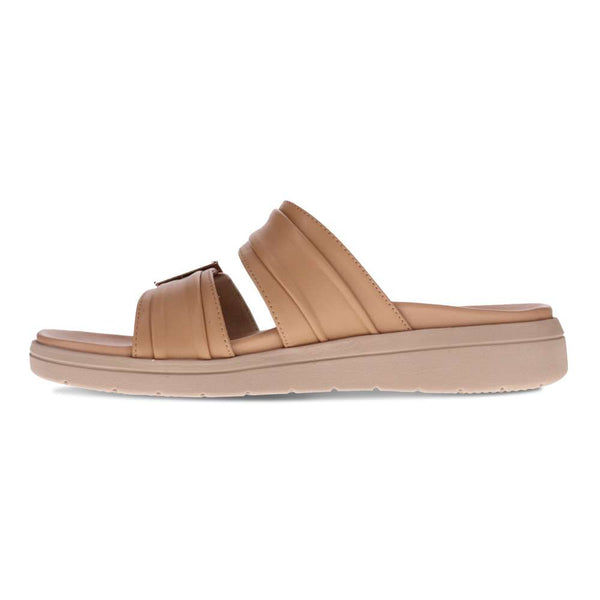 Revere Comfort Shoes Bowie Slide Sandal - Fawn