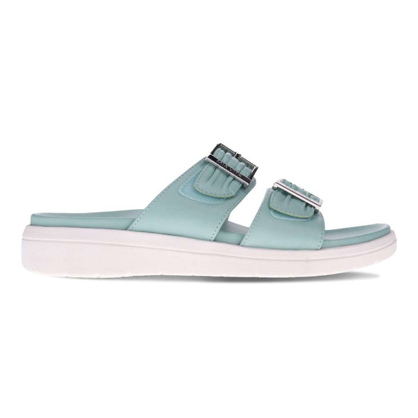 Revere Comfort Shoes Bowie Slide Sandal - Jade