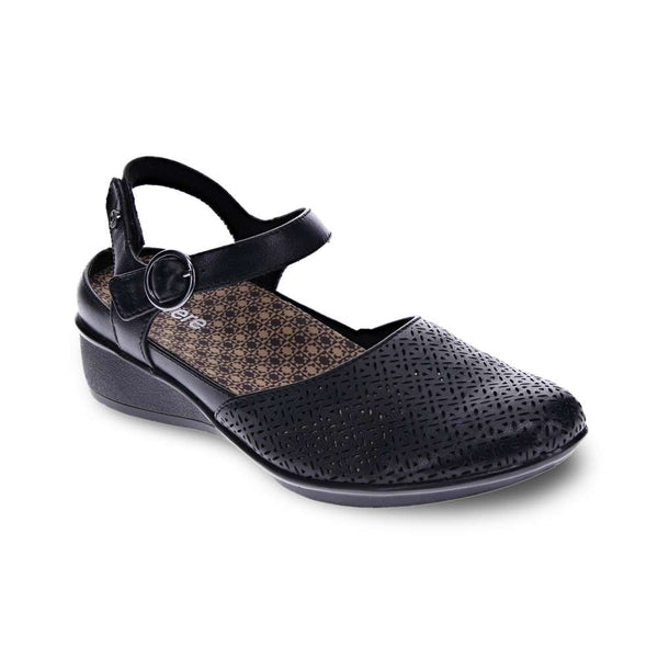 Revere Comfort Shoes Calabria Mary-Jane - Black