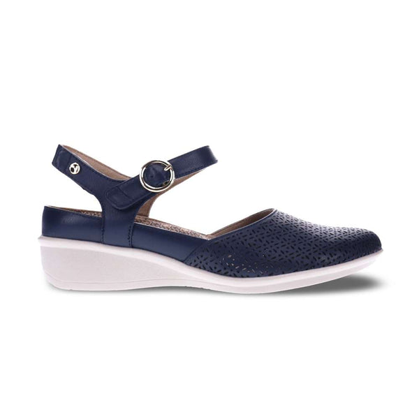 Revere Comfort Shoes Calabria Mary-Jane - Blue