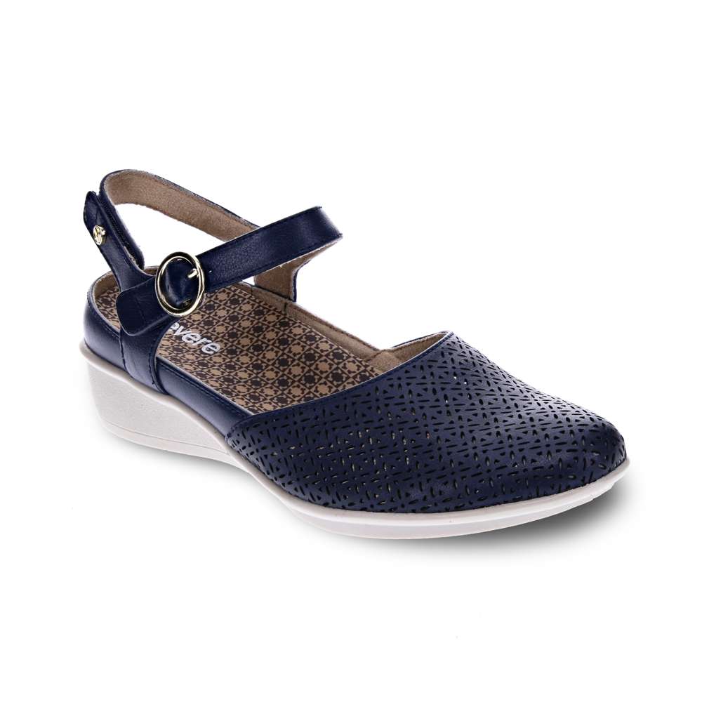revere comfort shoes Calabria Mary-Jane - Blue