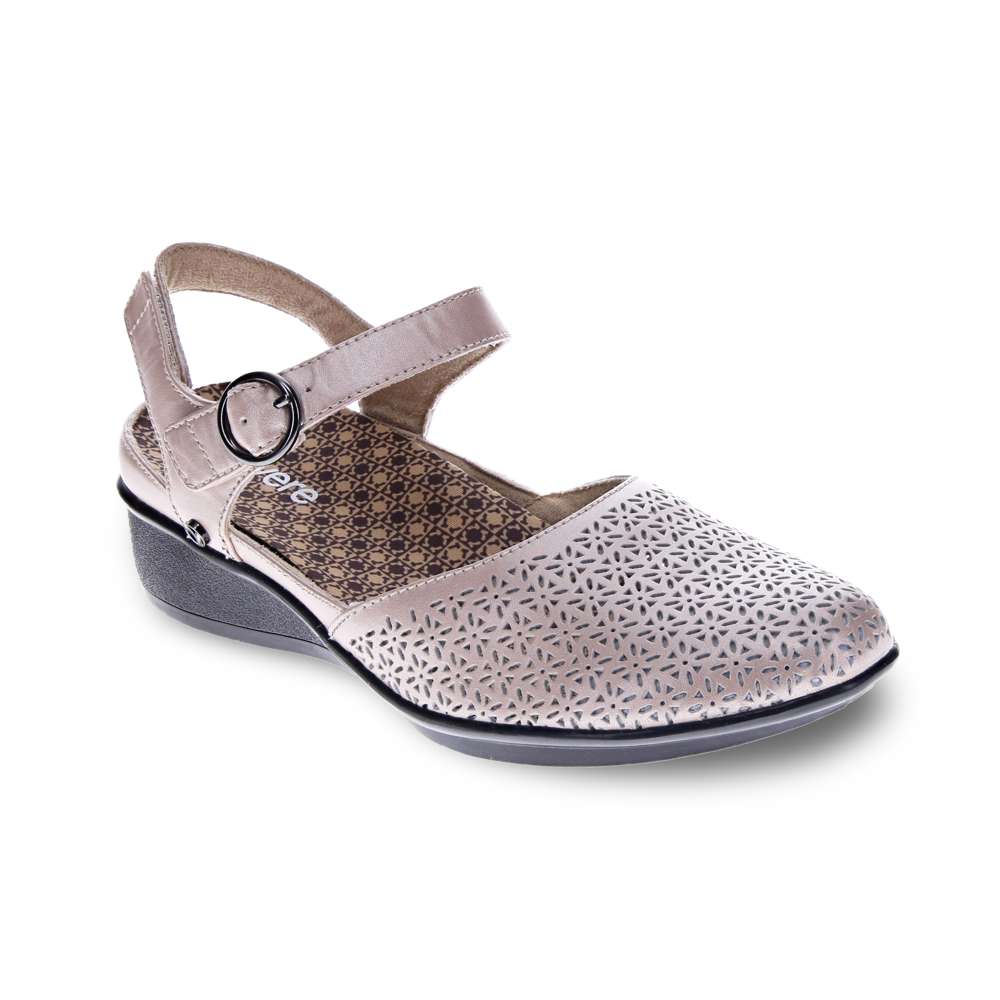 revere comfort shoes Calabria Mary-Jane - Champagne