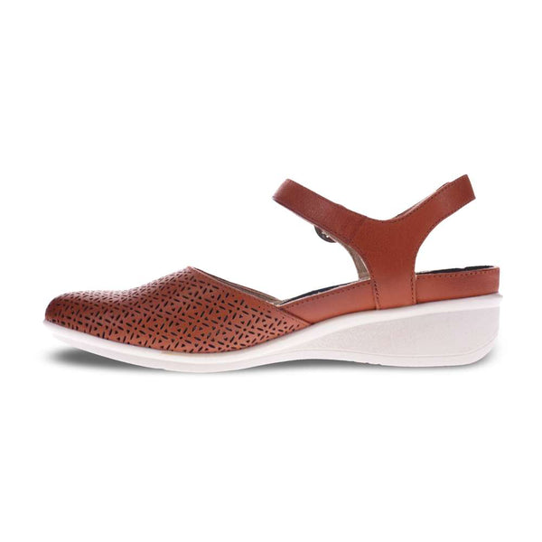 Revere Comfort Shoes Calabria Mary-Jane - Cognac