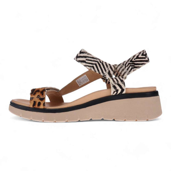 Revere Comfort Shoes Candice Sandal - Leopard Multi