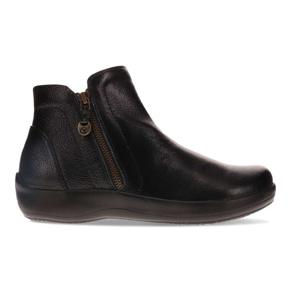 revere Comfort Shoes Charleston Boot - Black Pebble