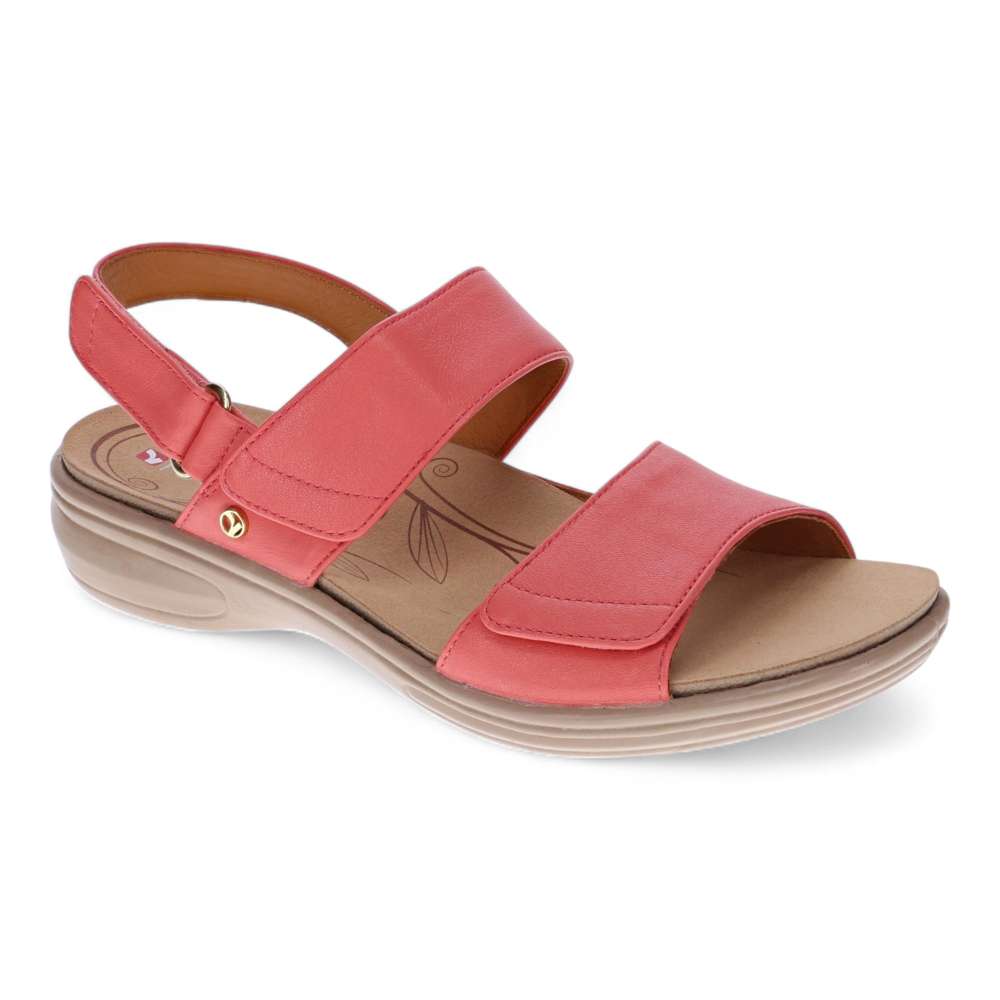 revere comfort shoes Como Adjustable Sandal - Coral