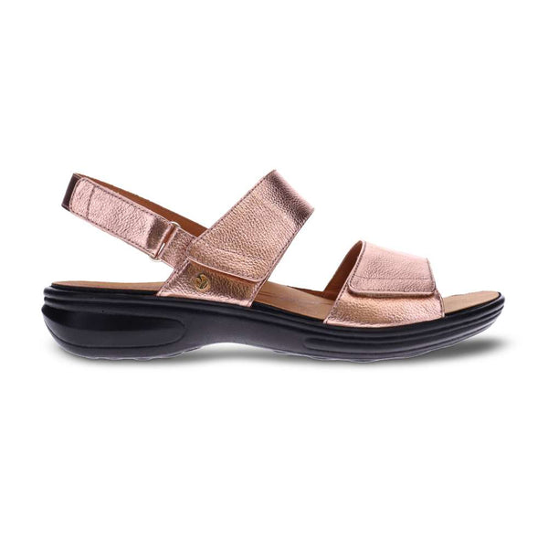 Revere Comfort Shoes Como Adjustable Sandal - Rose