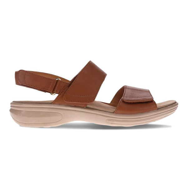 Revere Comfort Shoes Como Adjustable Sandal - Tan