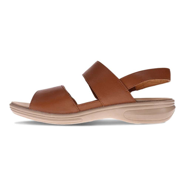 Revere Comfort Shoes Como Adjustable Sandal - Tan