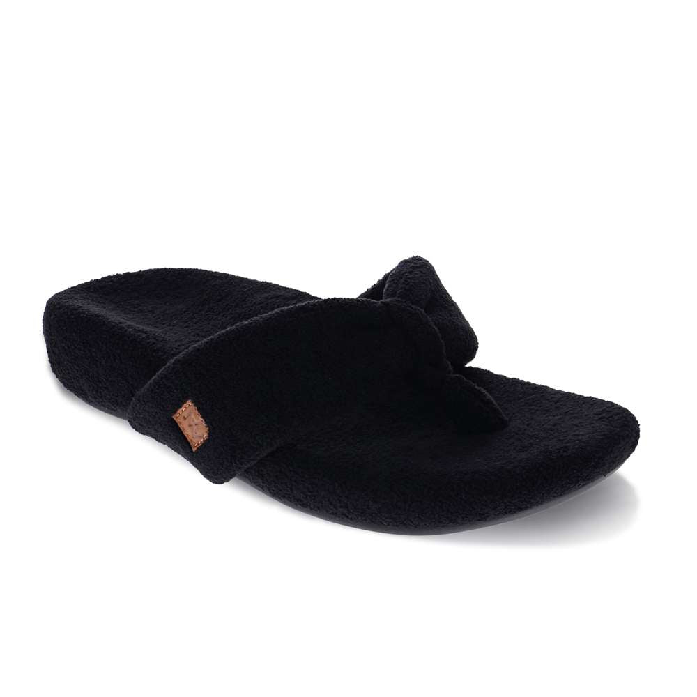 revere comfort shoes Cozy Slipper - Black