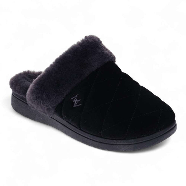 Revere Comfort Shoes Cuddle Slipper - Black
