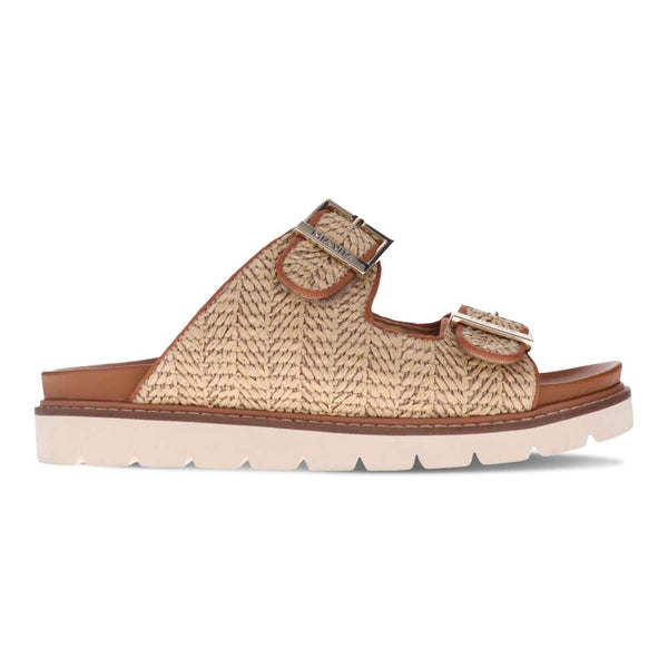 Revere Comfort Shoes Daisy Slide - Natural Raffia