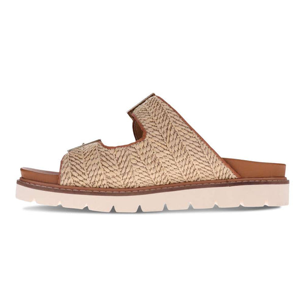 Revere Comfort Shoes Daisy Slide - Natural Raffia