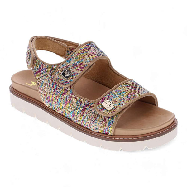 Revere Comfort Shoes Dakota Sandal - Multi Raffia