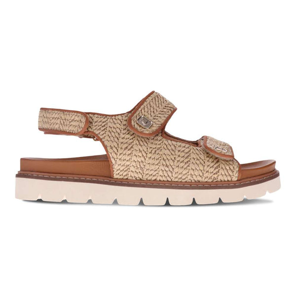 Revere Comfort Shoes Dakota Sandal - Natural Raffia