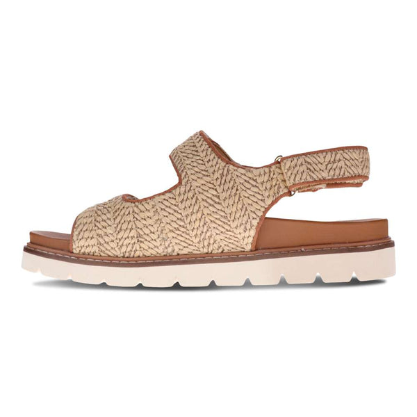 Revere Comfort Shoes Dakota Sandal - Natural Raffia