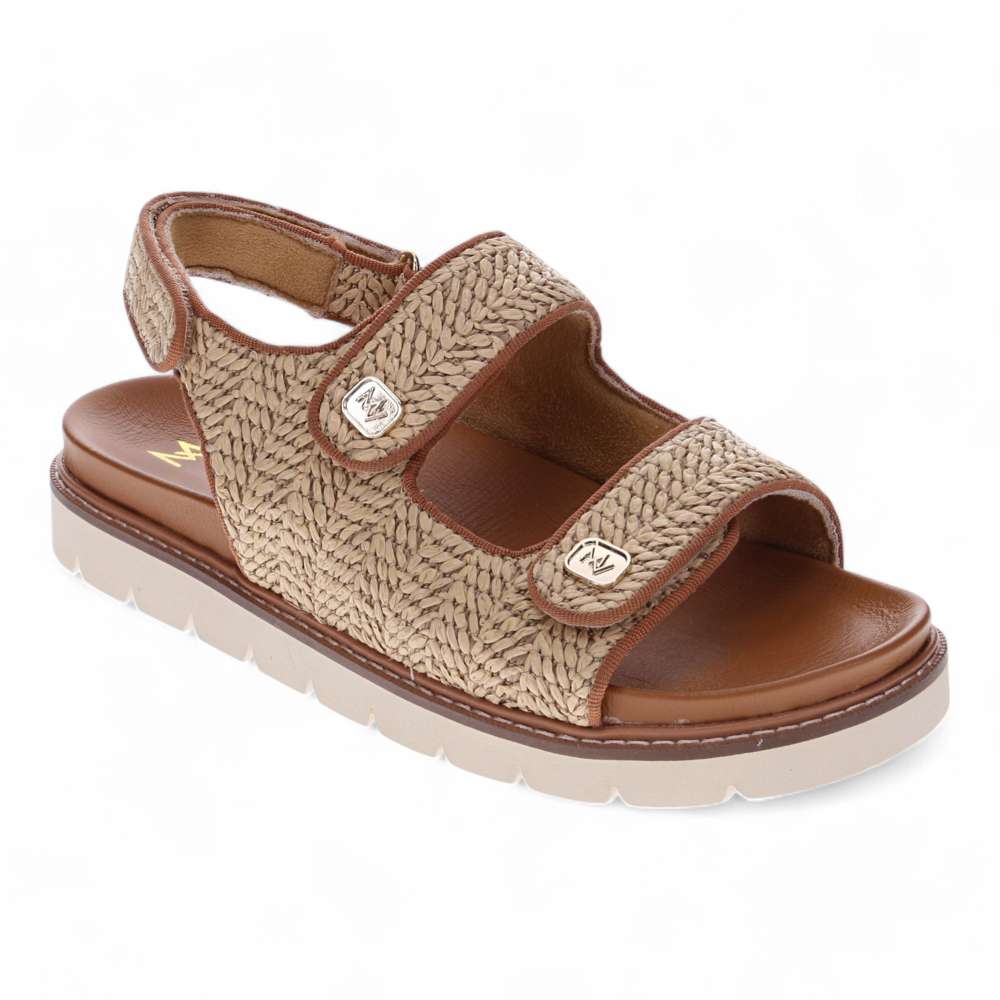 revere comfort shoes Dakota Sandal - Natural Raffia