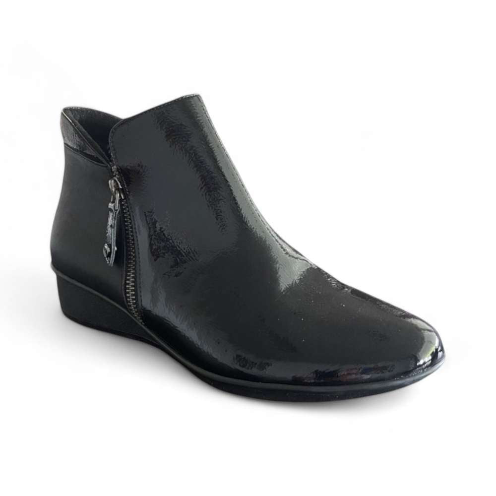 revere comfort shoes Damascus Boot - Black Patent