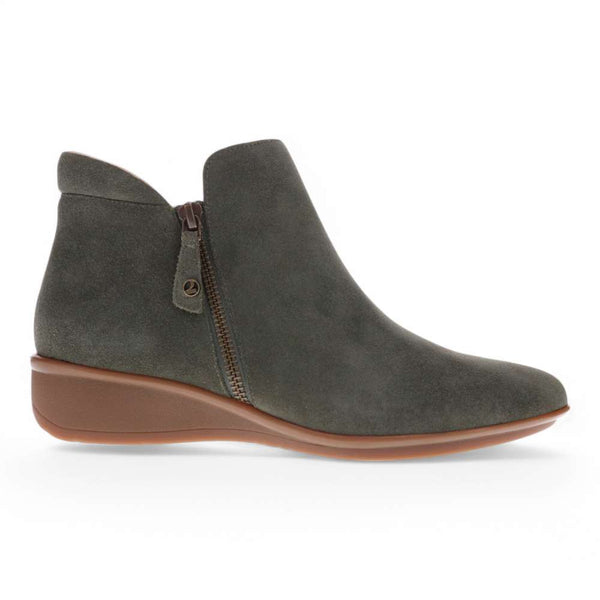 Revere Comfort Shoes Damascus Boot - Moss Suede