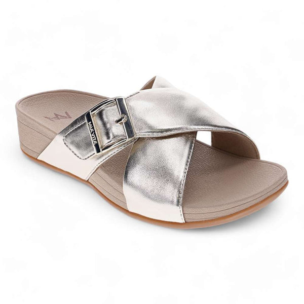 Revere Comfort Shoes Felice Slide - Soft Gold