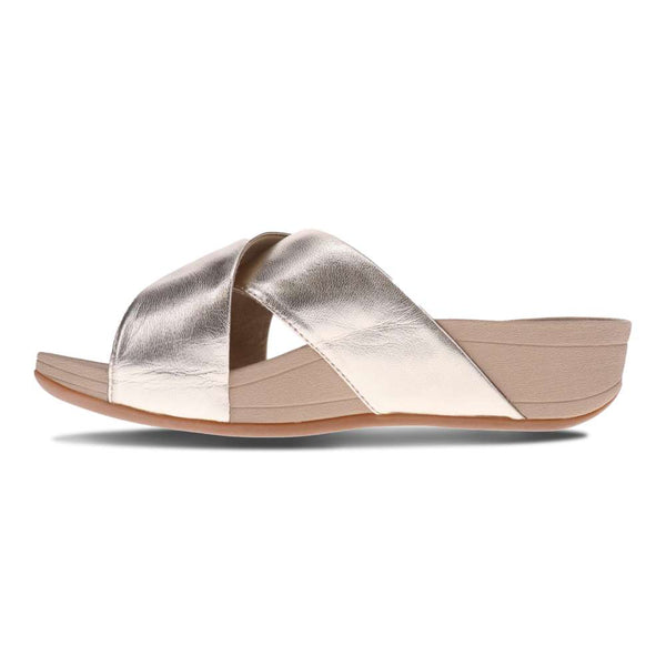 Revere Comfort Shoes Felice Slide - Soft Gold