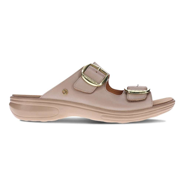 Revere Comfort Shoes Florence II Slide - Champagne