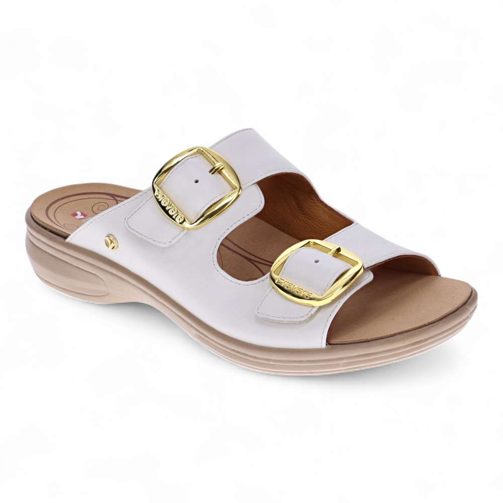 revere comfort shoes Florence II Slide - Coconut