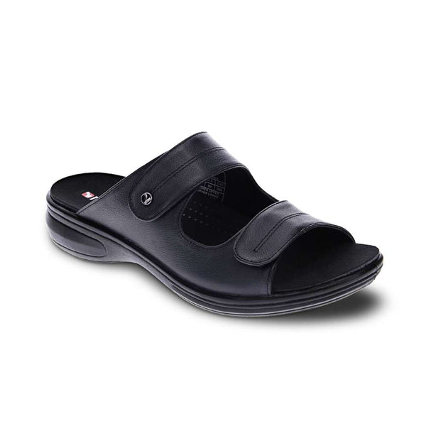 Revere Comfort Shoes Florence Slide - Black