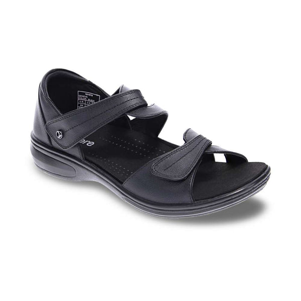 Revere Comfort Shoes Geneva Sandal - Black