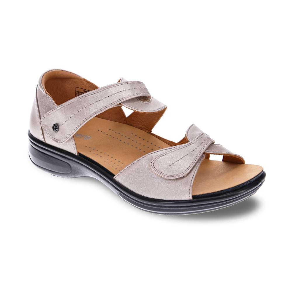 revere comfort shoes Geneva Sandal - Champagne
