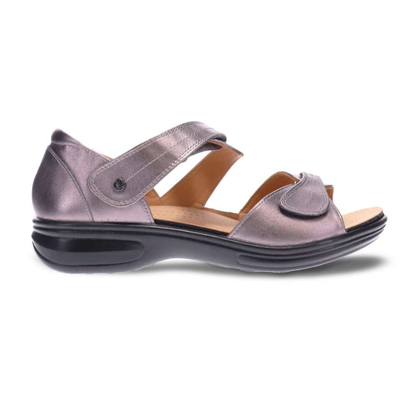 Revere Comfort Shoes Geneva Sandal - Gunmetal