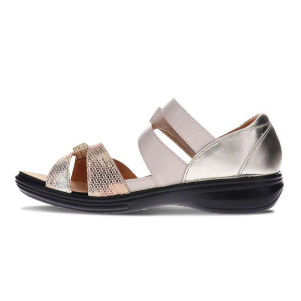 Revere Comfort Shoes Geneva Sandal - Mixed Metallic