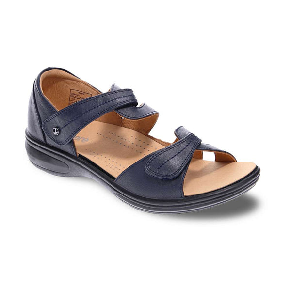 Revere Comfort Shoes Geneva Sandal - Navy