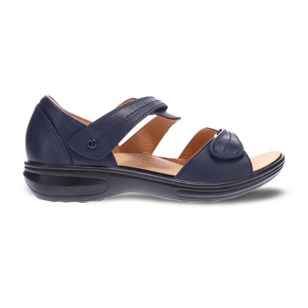 Revere Comfort Shoes Geneva Sandal - Navy