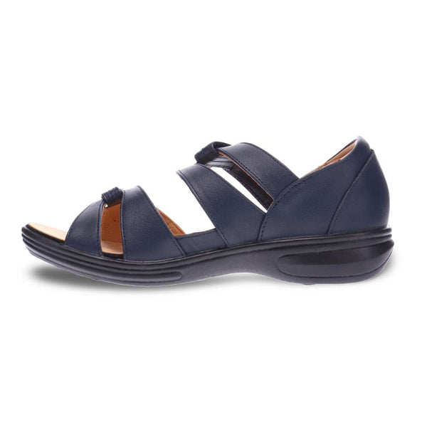 Revere Comfort Shoes Geneva Sandal - Navy