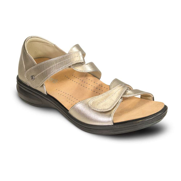 Revere Comfort Shoes Geneva Sandal - Pewter