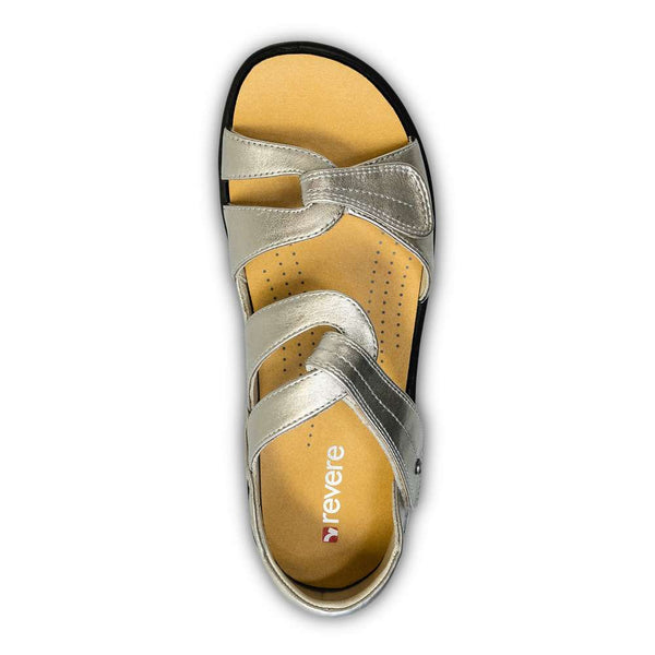 Revere Comfort Shoes Geneva Sandal - Pewter