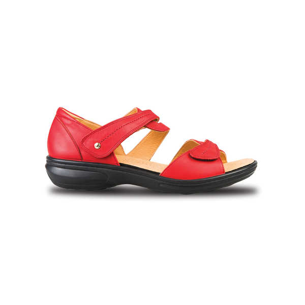 Revere Comfort Shoes Geneva Sandal - Red