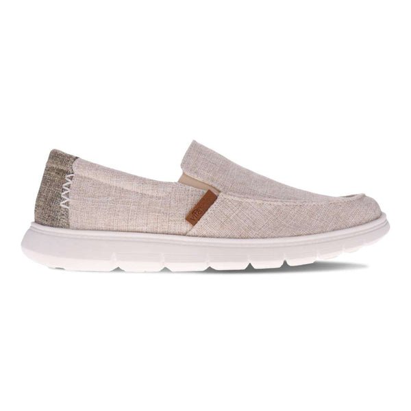Revere Comfort Shoes Harbour Slip On - Natural