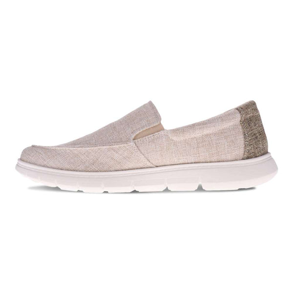 Revere Comfort Shoes Harbour Slip On - Natural