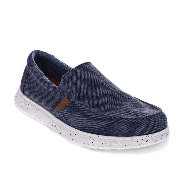 Revere Comfort Shoes Harbour Slip On - Navy