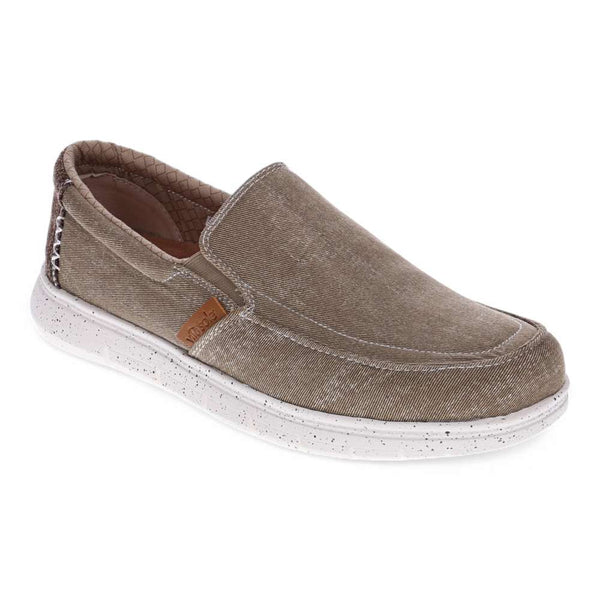 Revere Comfort Shoes Harbour Slip On - Taupe