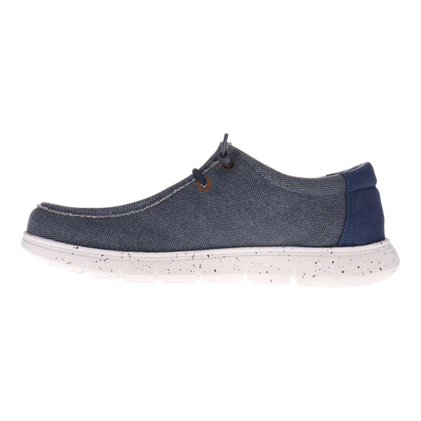 Revere Comfort Shoes Hipster Slip On - Navy