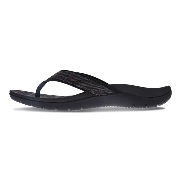 Revere Comfort Shoes Hunter Flip Flops - Black